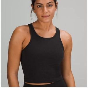 Lululemon Ebb to Street Cropped racerback tank